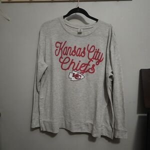 Kansas City Chiefs Gray Sweatshirt
